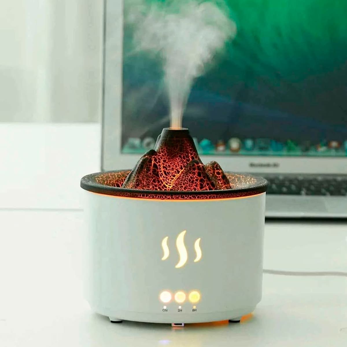 Miniatura 9 de Humidificador Volcán 3D Difusor KP-6501